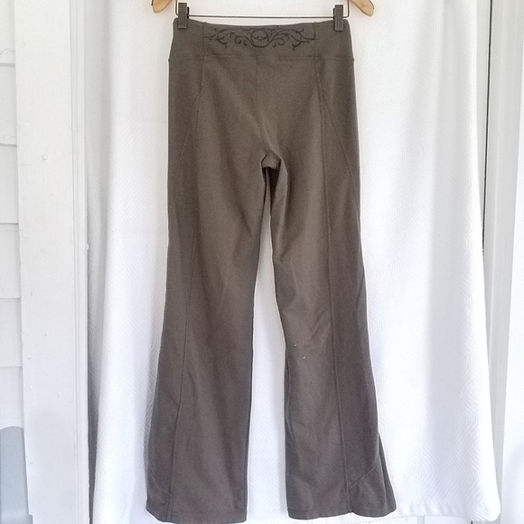 Athleta Taupe Brown Yoga Pants - Picture 2 of 8